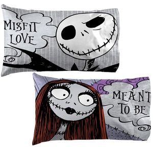 NWT Nightmare Before Christmas Soft Pillowcases